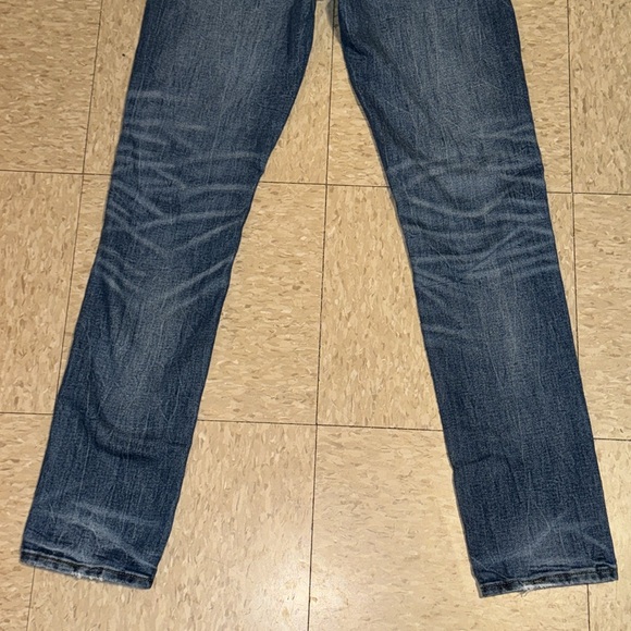 American Eagle 🦅 AirFlex+ Skinny Jean in Distressed After Midnight size 32x34 - Picture 16 of 16